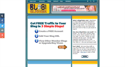 Desktop Screenshot of blogclicker.com